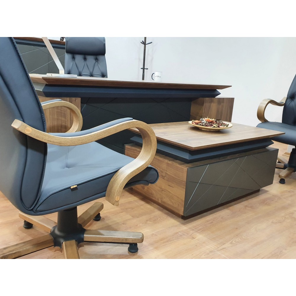 Kantoorautoriteit Team Handtekening, Walnoot En Meer, Minimale Maatregel