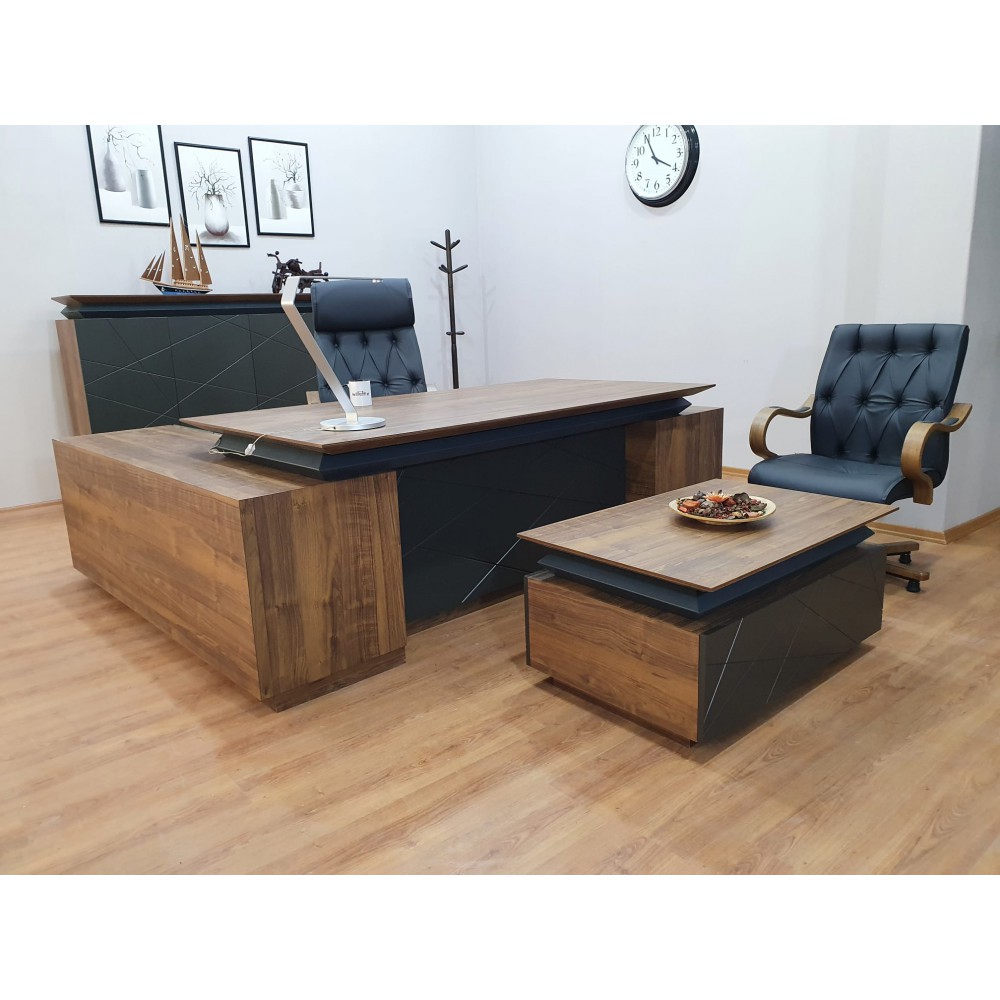 Kantoorautoriteit Team Handtekening, Walnoot En Meer, Minimale Maatregel