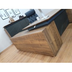 Kantoorautoriteit Team Handtekening, Walnoot En Meer, Minimale Maatregel