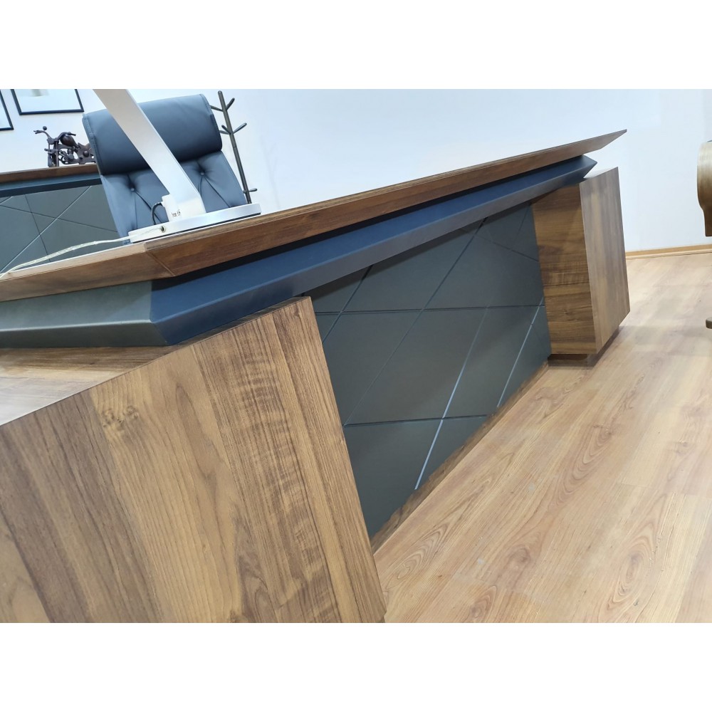 Kantoorautoriteit Team Handtekening, Walnoot En Meer, Minimale Maatregel