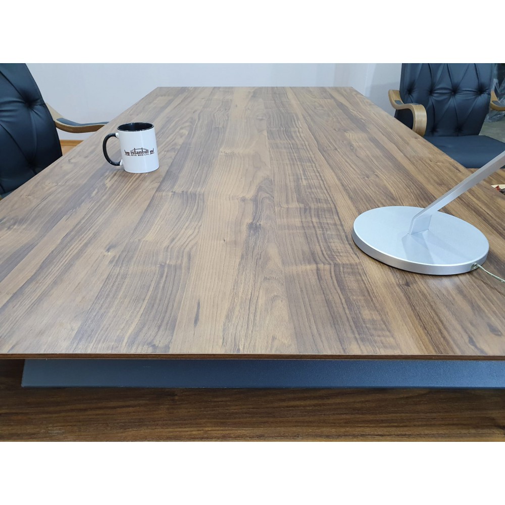 Kantoorautoriteit Team Handtekening, Walnoot En Meer, Minimale Maatregel