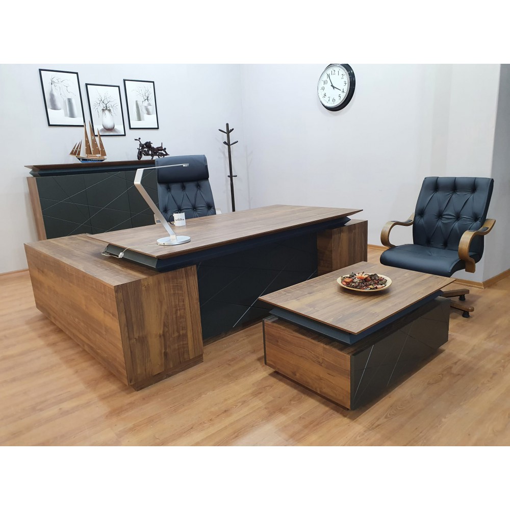 Kantoorautoriteit Team Handtekening, Walnoot En Meer, Minimale Maatregel