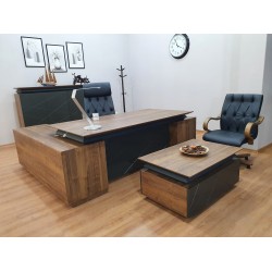 Kantoorautoriteit Team Handtekening, Walnoot En Meer, Minimale Maatregel