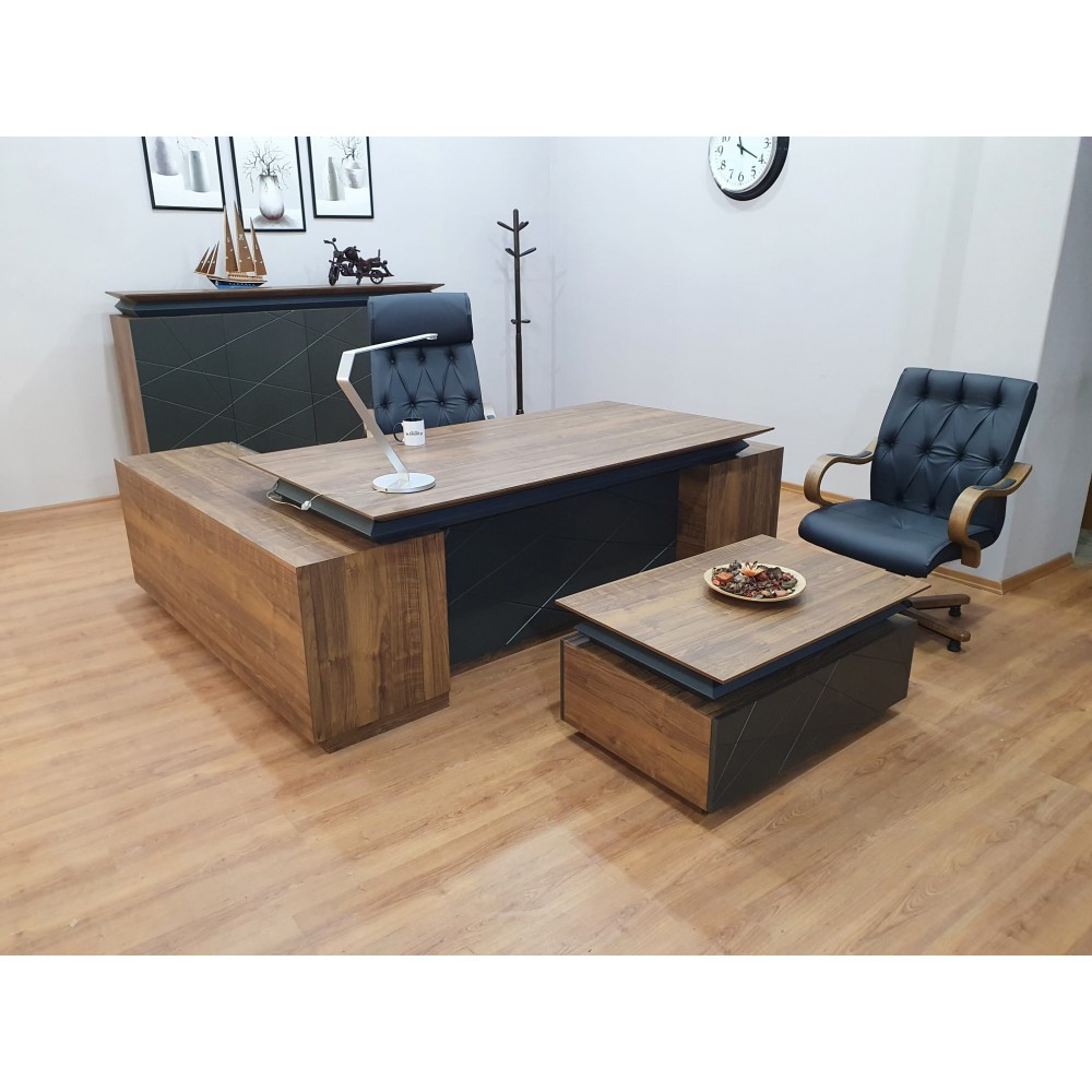 Kantoorautoriteit Team Handtekening, Walnoot En Meer, Minimale Maatregel