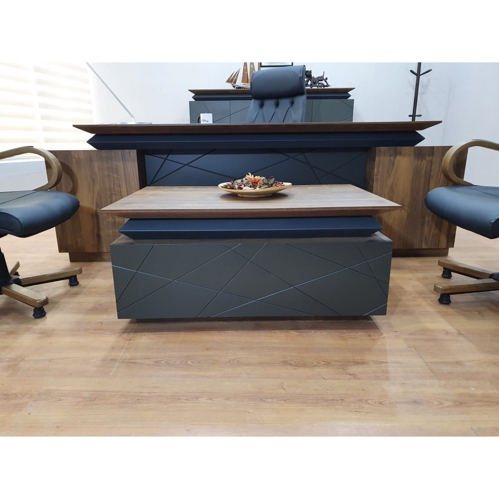 Kantoorautoriteit Team Handtekening, Walnoot En Meer, Minimale Maatregel