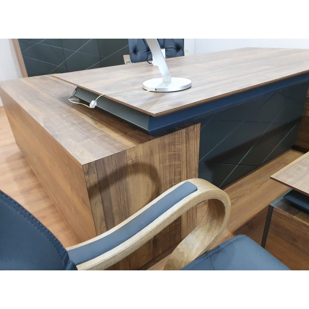 Kantoorautoriteit Team Handtekening, Walnoot En Meer, Minimale Maatregel