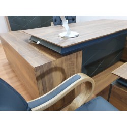 Kantoorautoriteit Team Handtekening, Walnoot En Meer, Minimale Maatregel