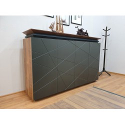 Kantoorautoriteit Team Handtekening, Walnoot En Meer, Minimale Maatregel