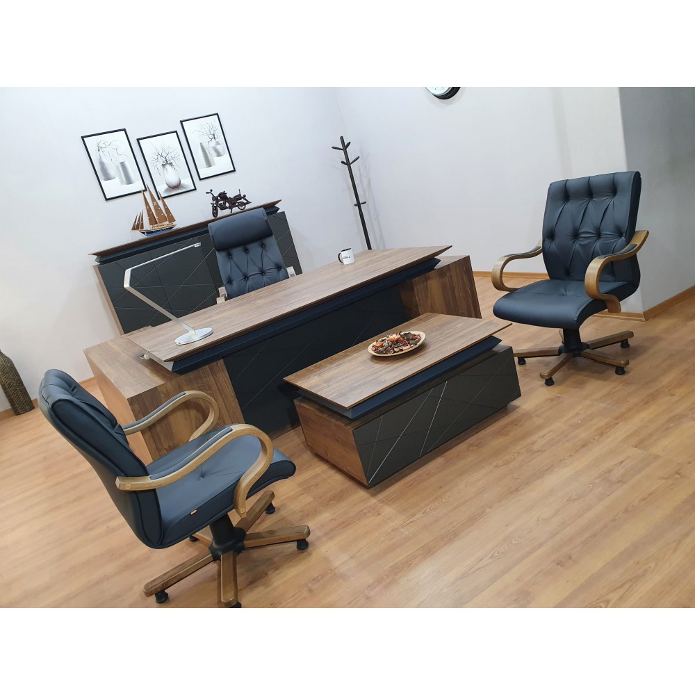 Kantoorautoriteit Team Handtekening, Walnoot En Meer, Minimale Maatregel