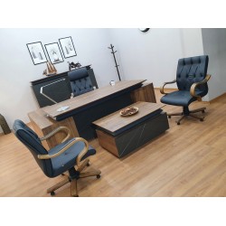 Kantoorautoriteit Team Handtekening, Walnoot En Meer, Minimale Maatregel