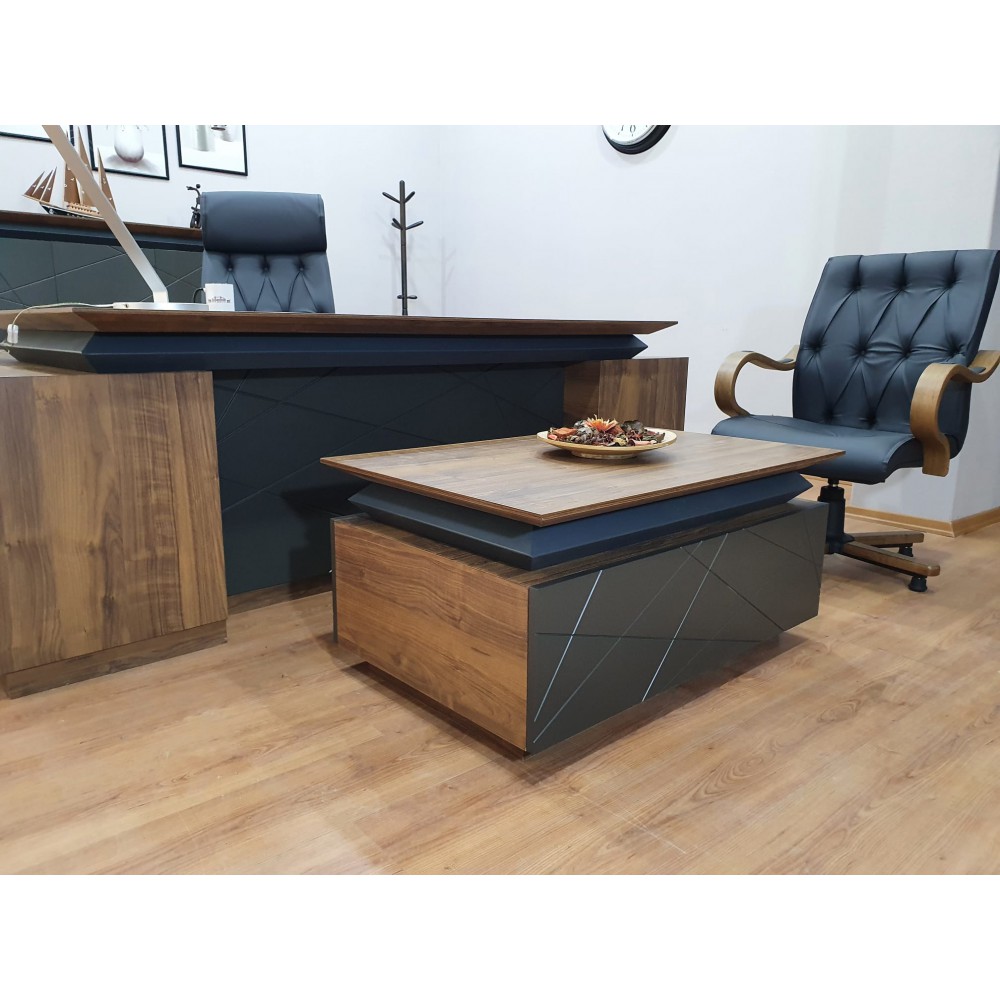 Kantoorautoriteit Team Handtekening, Walnoot En Meer, Minimale Maatregel