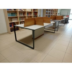 Apple Zes Persoon Meerdere Workstation Desk