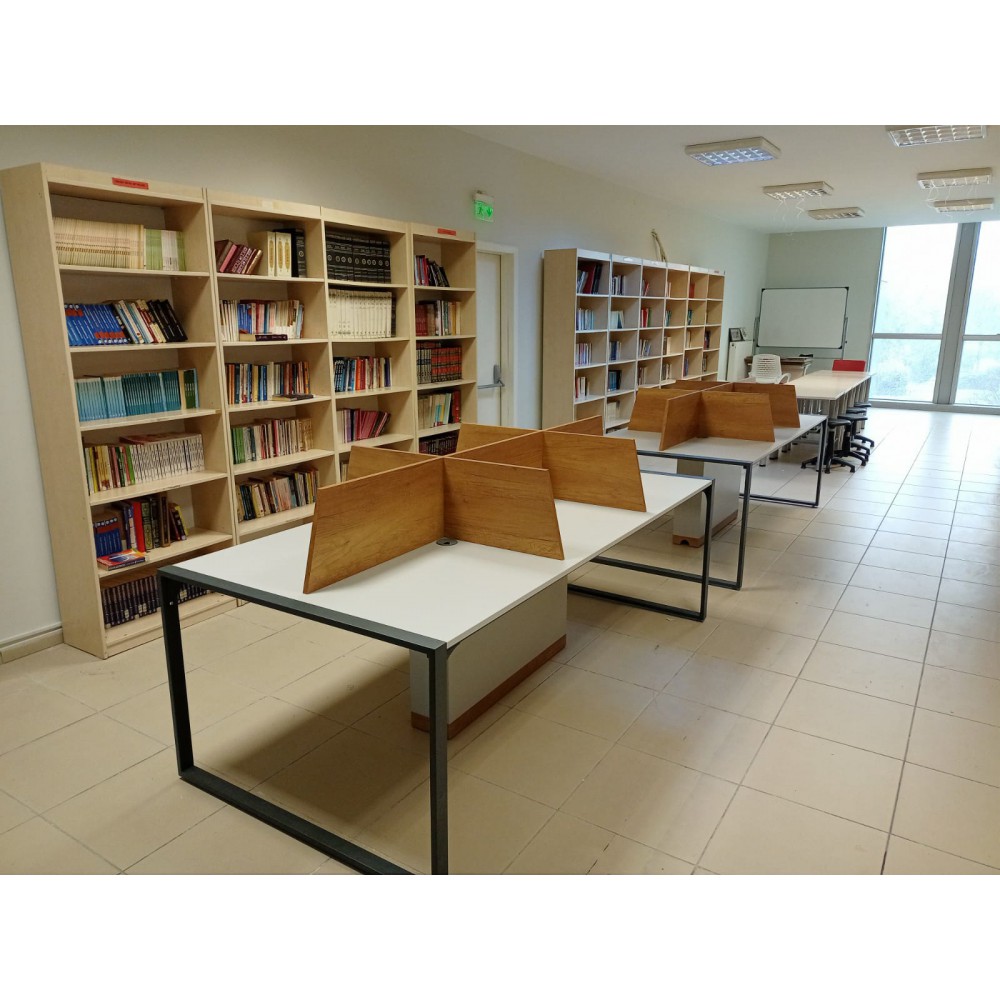 Apple Zes Persoon Meerdere Workstation Desk