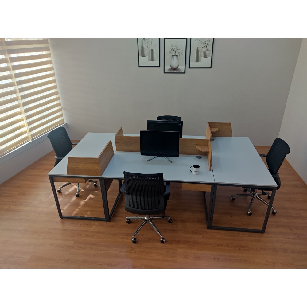 Zelinda 4-Delige Bureau