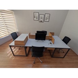 Zelinda 4-Delige Bureau