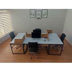 Zelinda 4-Delige Bureau