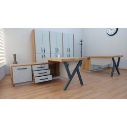 Sidney Tekli (Çoklu)Ofis Masasi