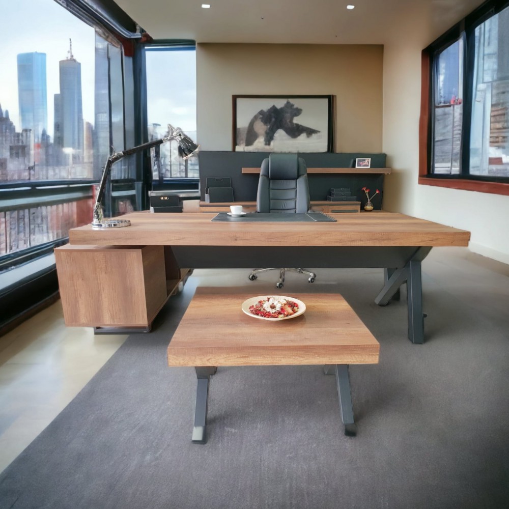 Istanbul Office Executive Team Table First Class - Barokke Zwarte