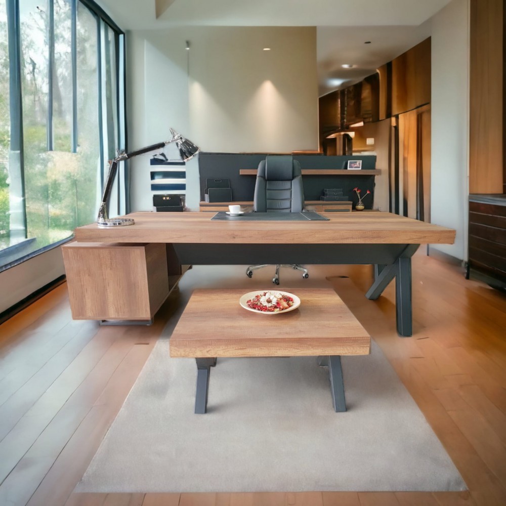 Istanbul Office Executive Team Table First Class - Barokke Zwarte