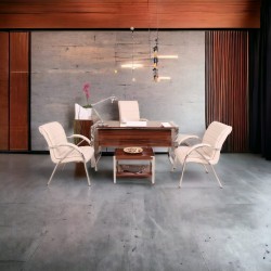 Istanbul Bureau Staff Team High Gloss Walnut