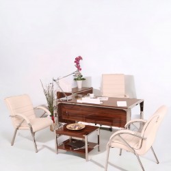 Istanbul Bureau Staff Team High Gloss Walnut