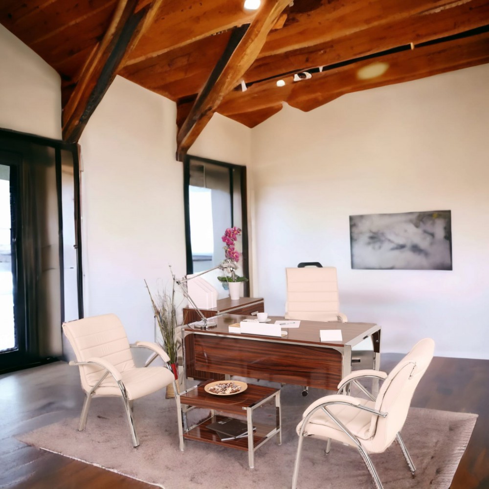 Istanbul Bureau Staff Team High Gloss Walnut