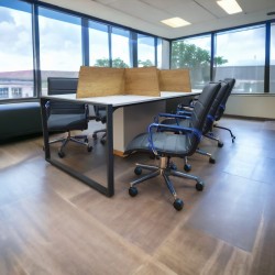 Apple Zes Persoon Meerdere Workstation Desk