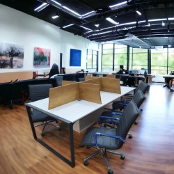 Apple Zes Persoon Meerdere Workstation Desk