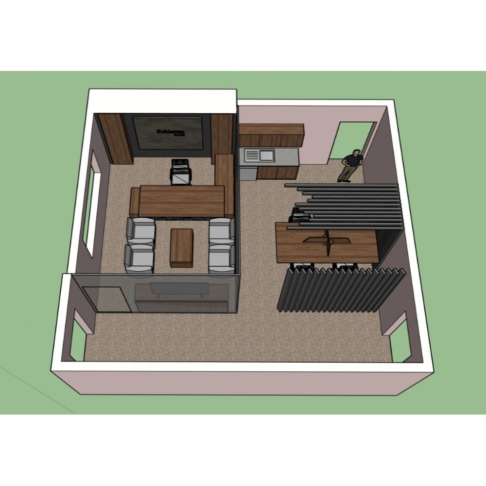 Decoratieve afscheider