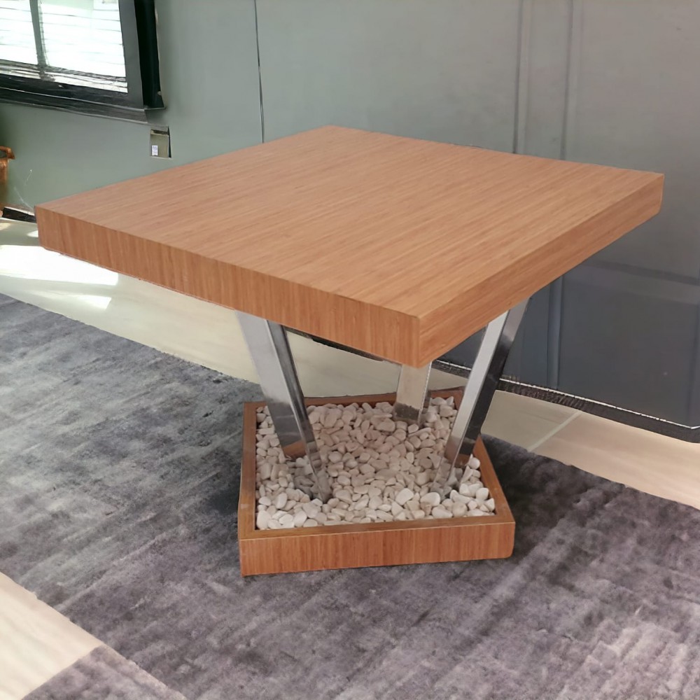 Decoratieve salontafel van natuursteen