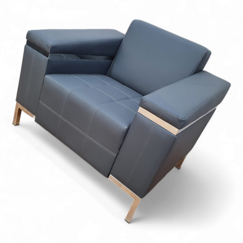 Muziano Single Sofa Metal