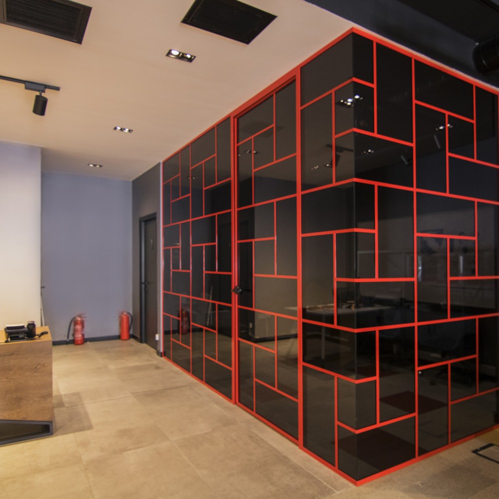 Retrowal kantoorpartitiesystemen