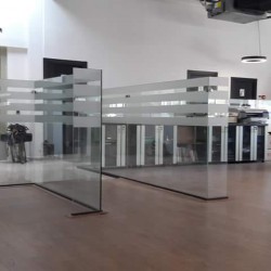 Lage kantoorpartitiesystemen