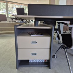 Katar Voor Vier Person Desk Workstation