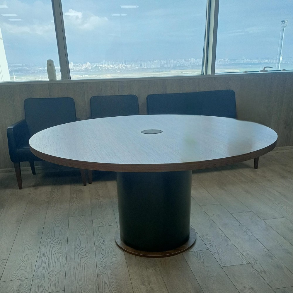 Ronde bureautafel