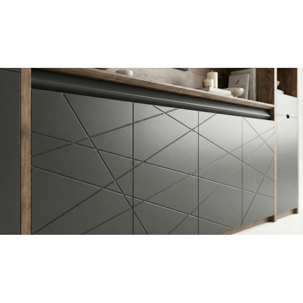 Kast Met Kenmerkende Unit