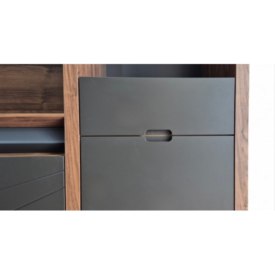 Kast Met Kenmerkende Unit