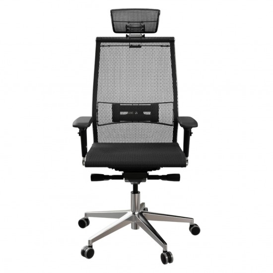 Ergonomische Managersstoel Samurai 3 Met Metalen Frame