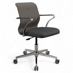 Ergonomische Vergaderstoel Met Metalen Frame En