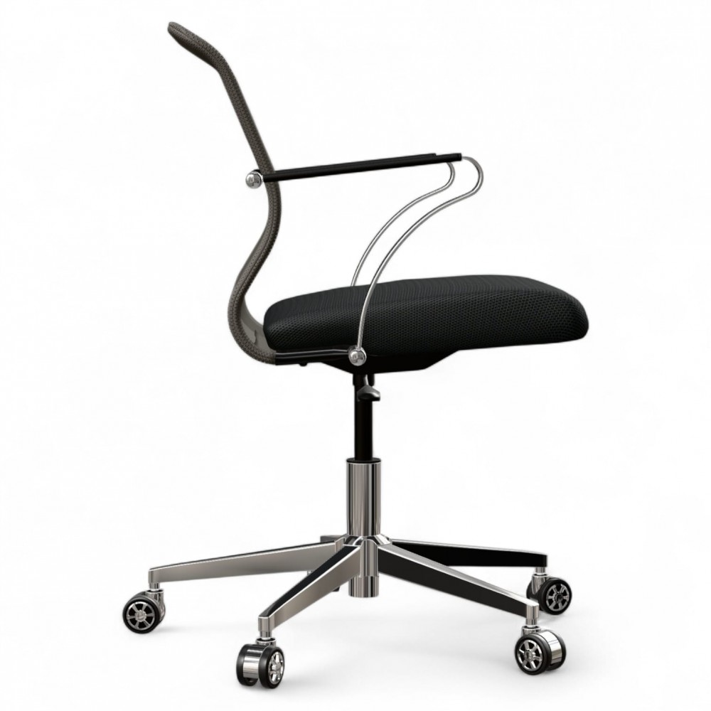 Ergonomische Vergaderstoel Met Metalen Frame En