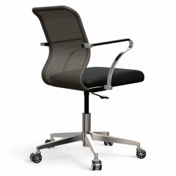 Ergonomische Vergaderstoel Met Metalen Frame En
