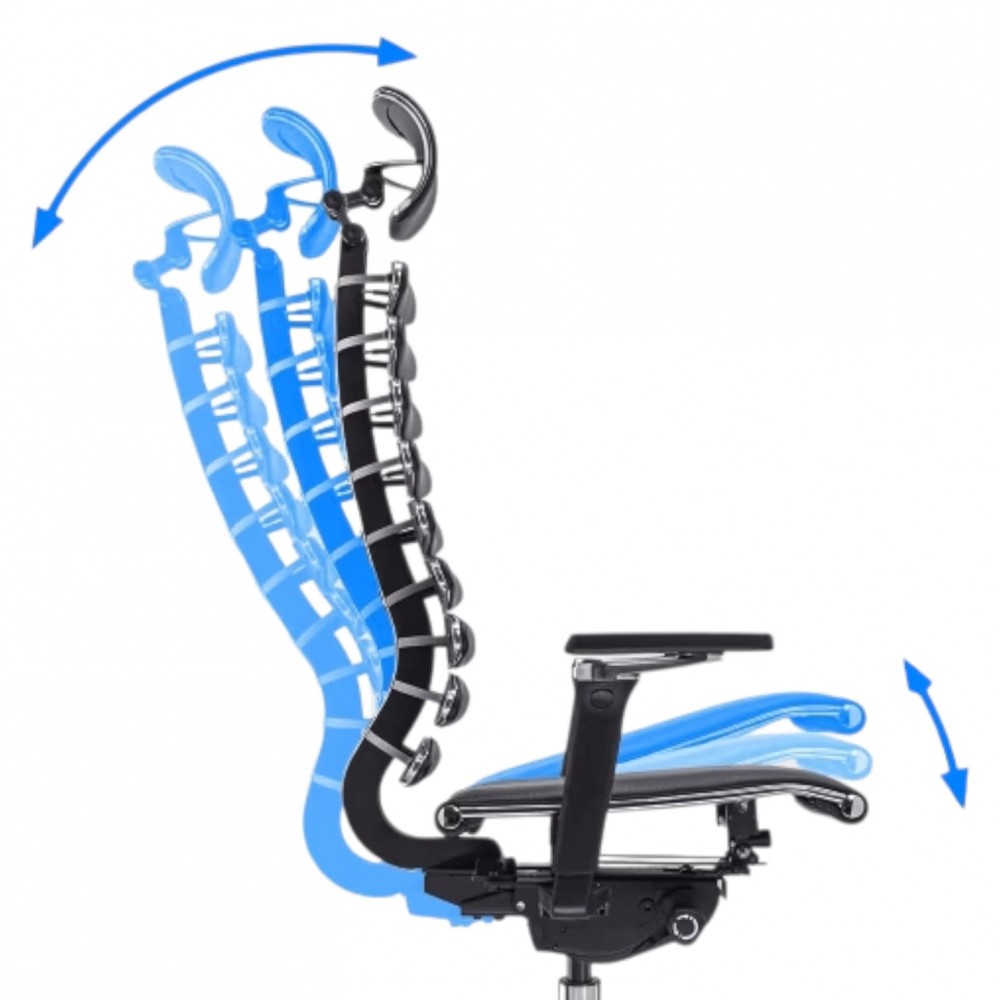 Anatomische Directiestoel Met Metalen Frame En Equalizer