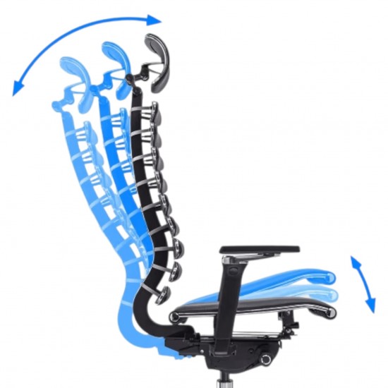 Anatomische Directiestoel Met Metalen Frame En Equalizer