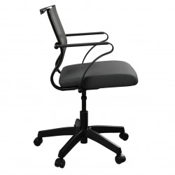 Ergonomische Vergaderstoel Met Metalen Frame En 4 Wielen