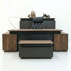 Kantoorautoriteit Team Handtekening, Walnoot En Meer, Minimale Maatregel