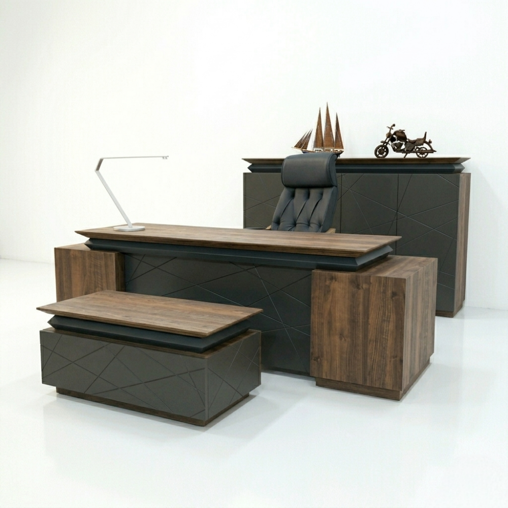 Kantoorautoriteit Team Handtekening, Walnoot En Meer, Minimale Maatregel