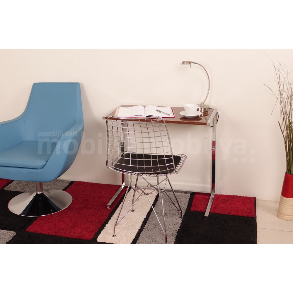 Bell Laptop Stand Walnut High Gloss