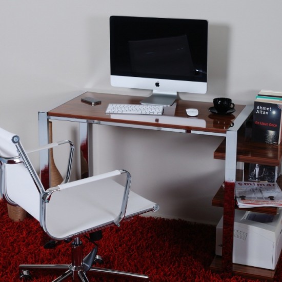 Este Desk (Count Shelf İs Een Stuk)