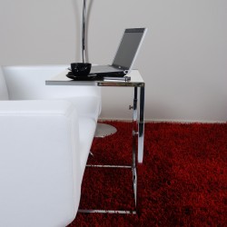 Bianca White Laptop Stand High Gloss