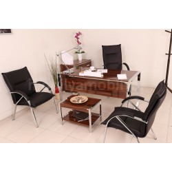 Istanbul Bureau Staff Team High Gloss Walnut